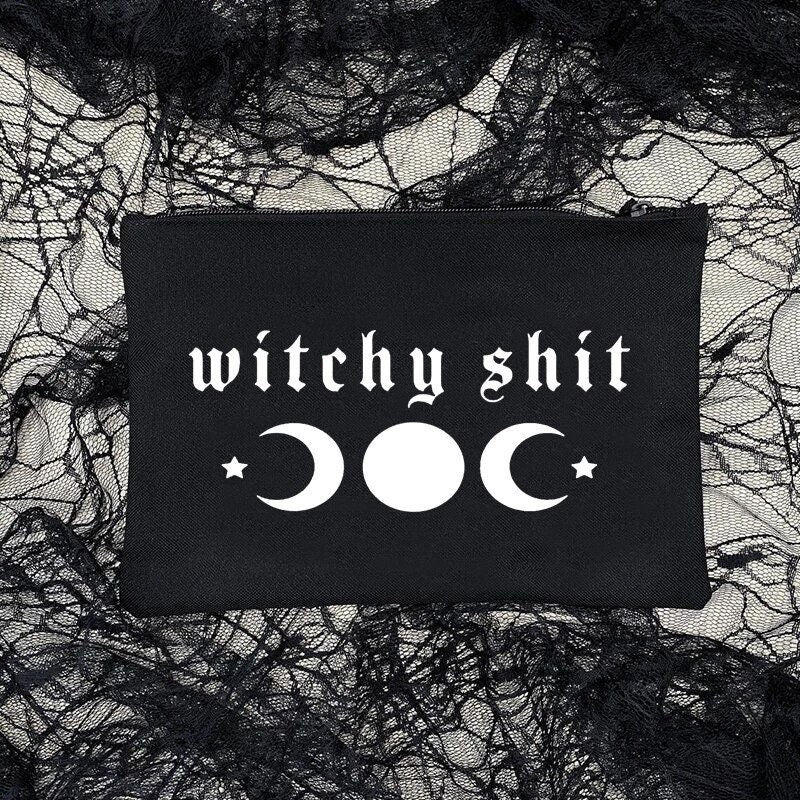 Witchy Shit Makeup Bag
