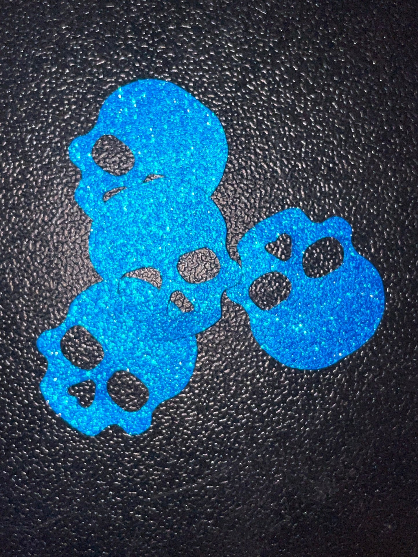 Shimmery Skull Shaped Confetti - Multiple Colors - FREE SHIPPING