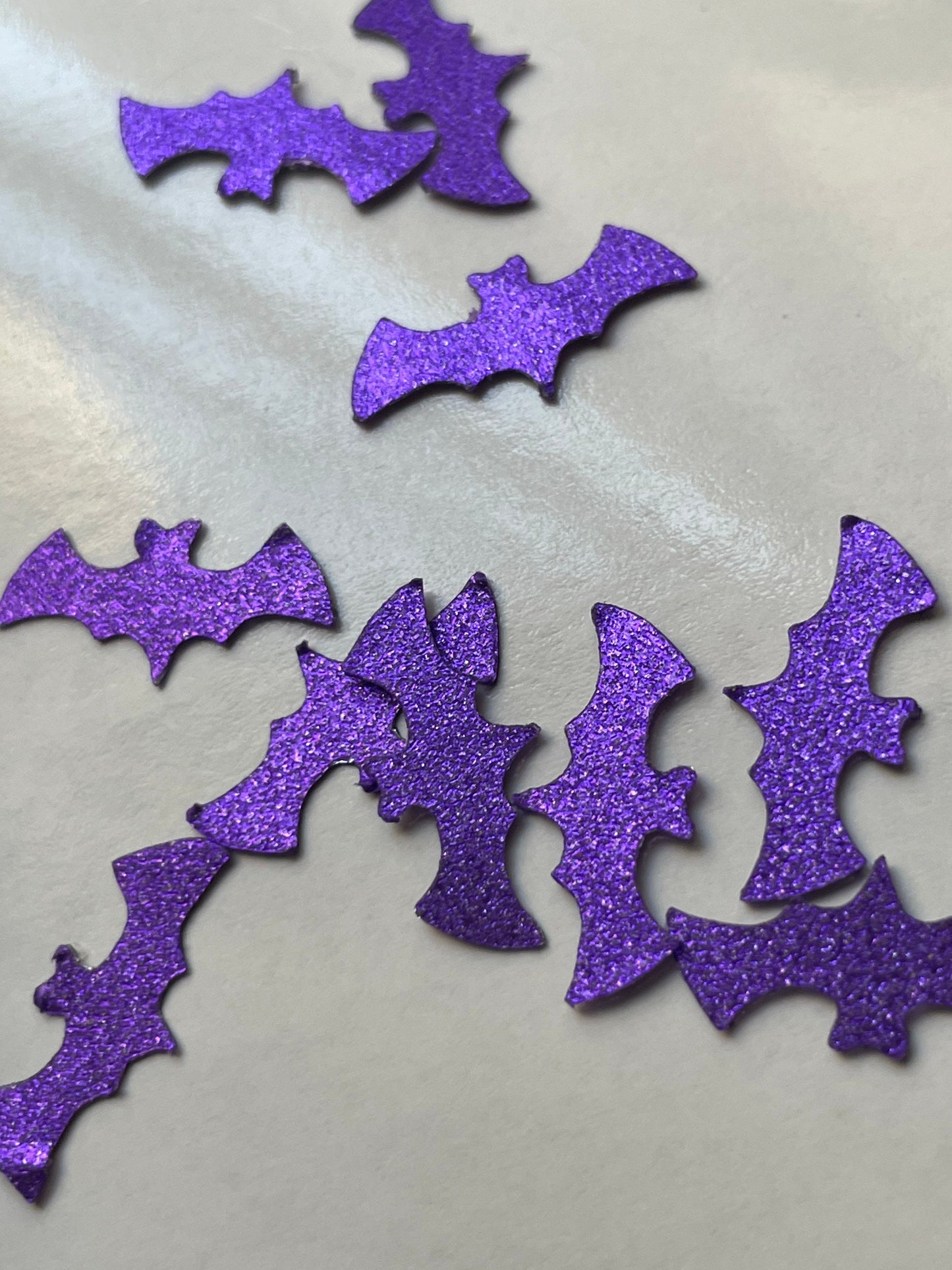 Shimmery Bat Shaped Confetti - Multiple Colors - FREE SHIPPING