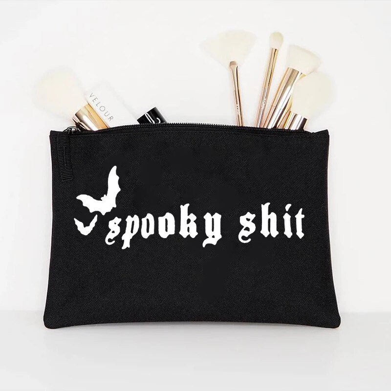 Spooky Shit Makeup Bag