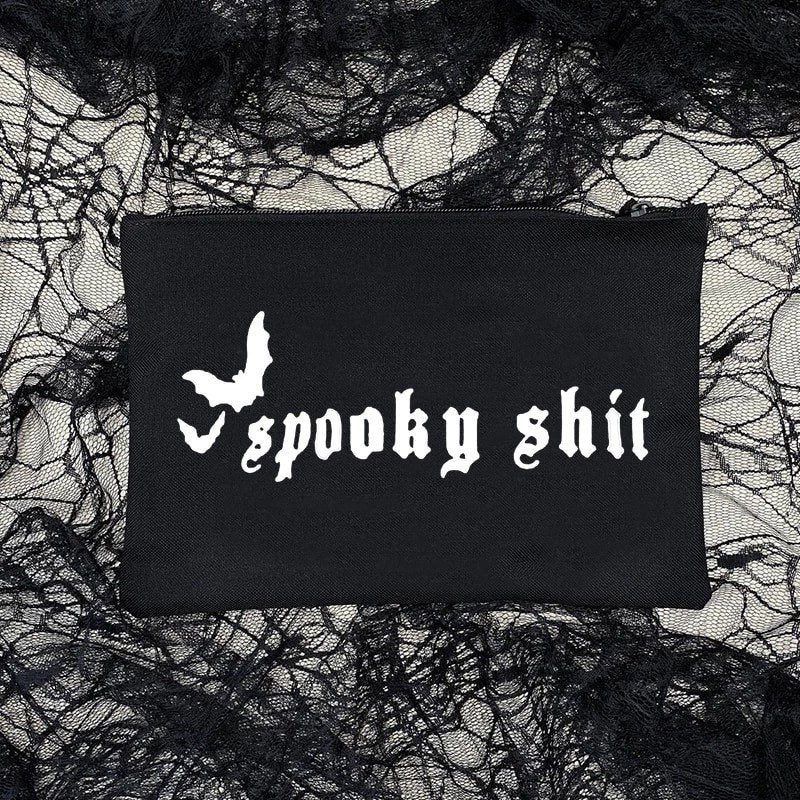 Spooky Shit Makeup Bag