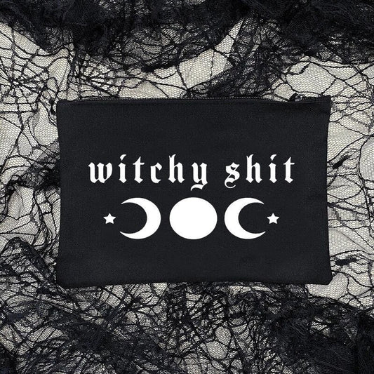 Witchy Shit Makeup Bag